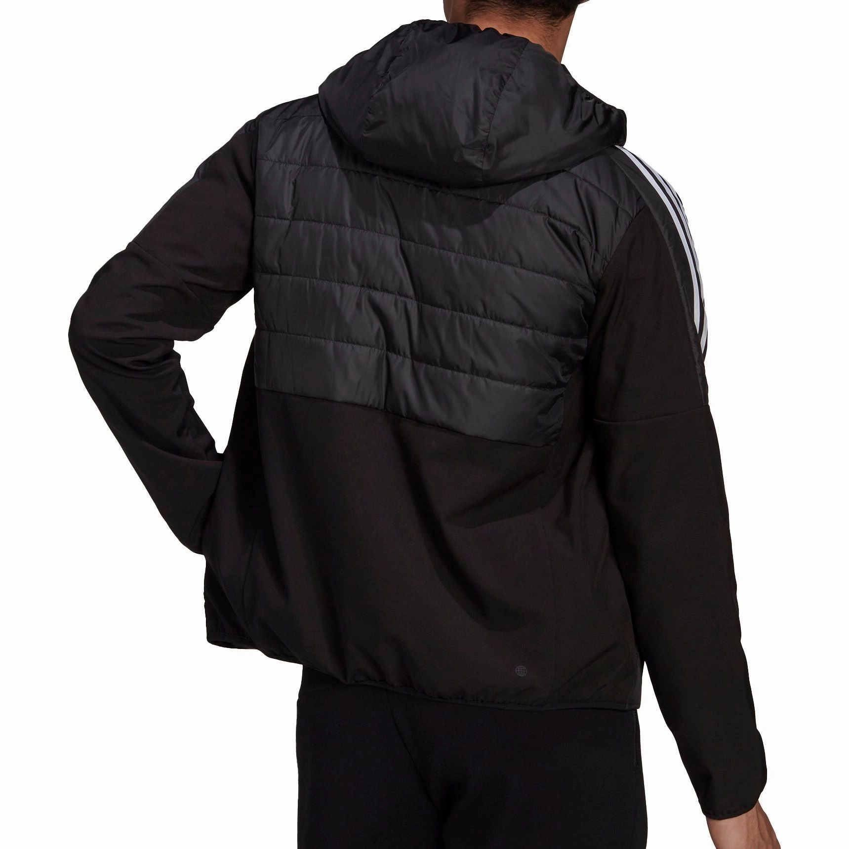 Elegant Styling adidas Essentials Insulated Hooded Mens Hybrid Jacket - Black