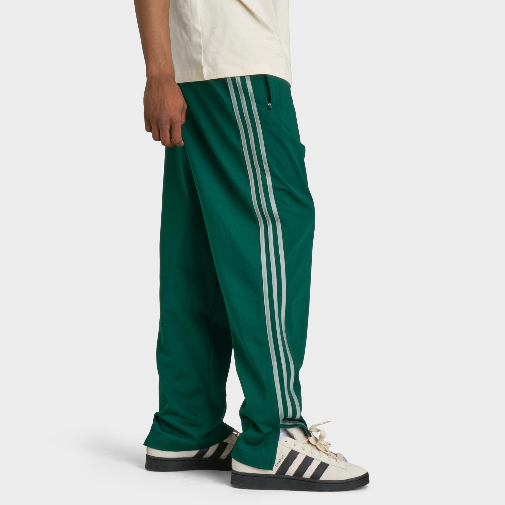 AntiSlip Grip adidas Firebird Track Pants Green / White