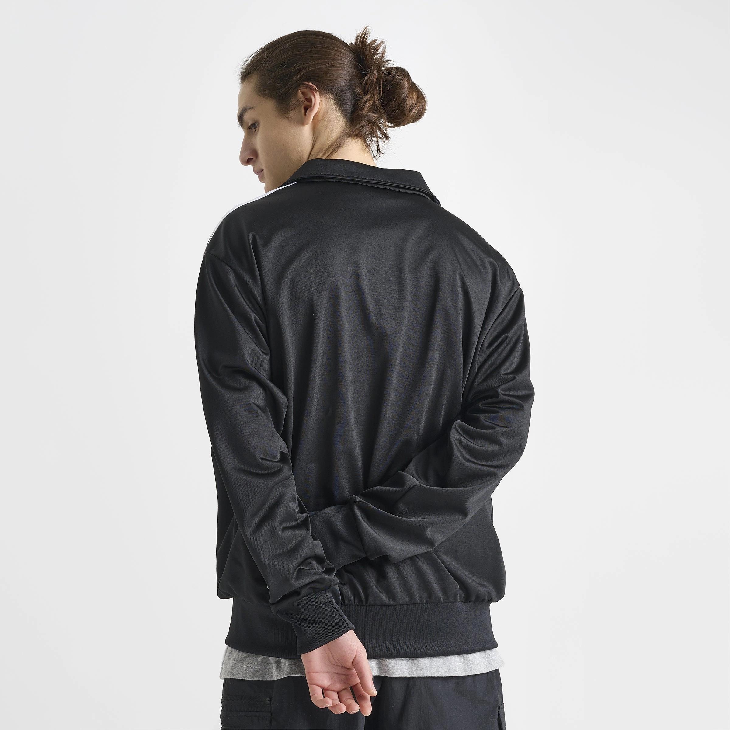 adidas Firebird Track Top / Black billiards acetate