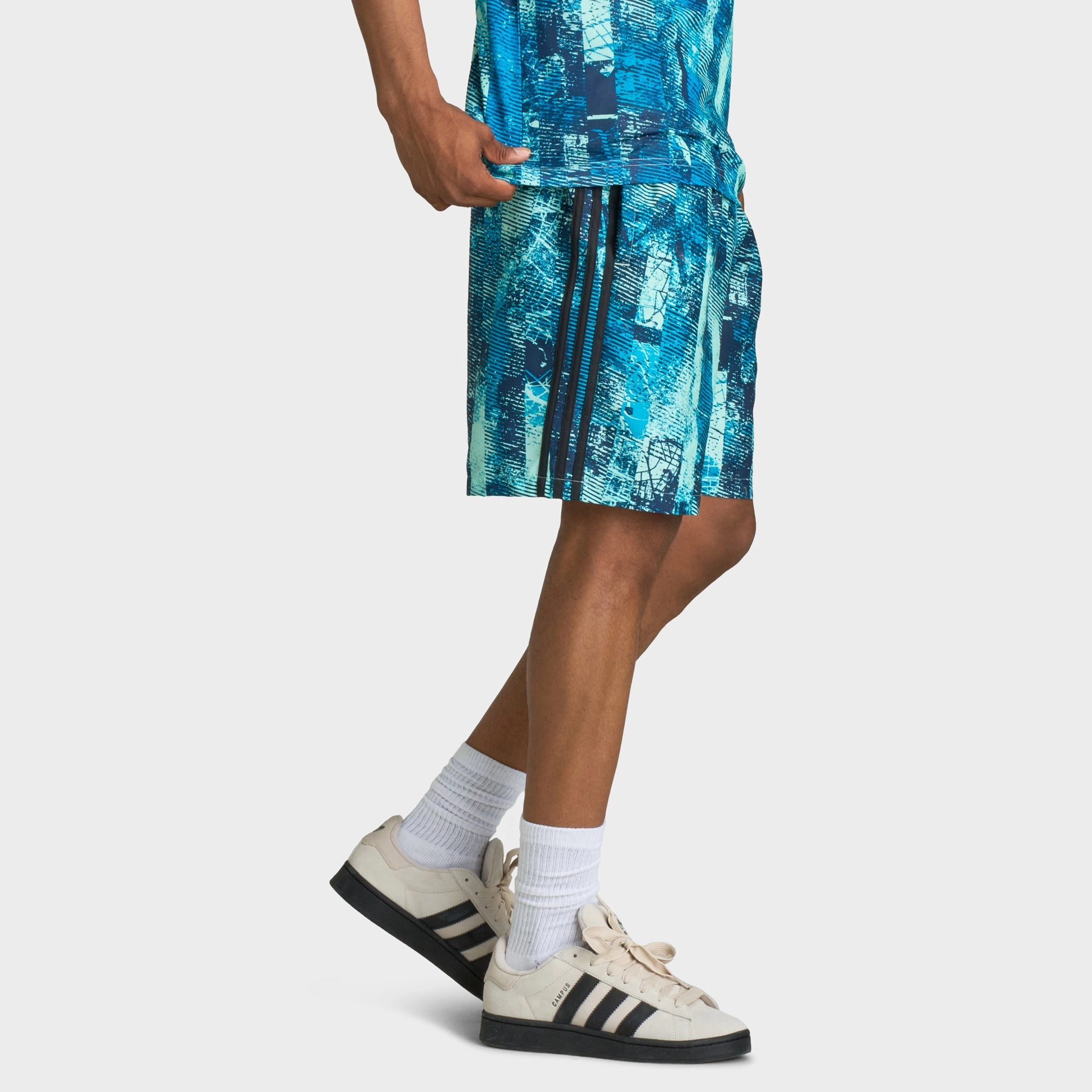 adidas FTB Swim Shorts Multicolour / Clear Mint Trendy Fit