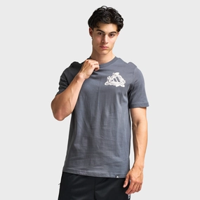Soft Lightness Daily Comfort adidas Fun Kicks Graphic T-Shirt / Grey Six