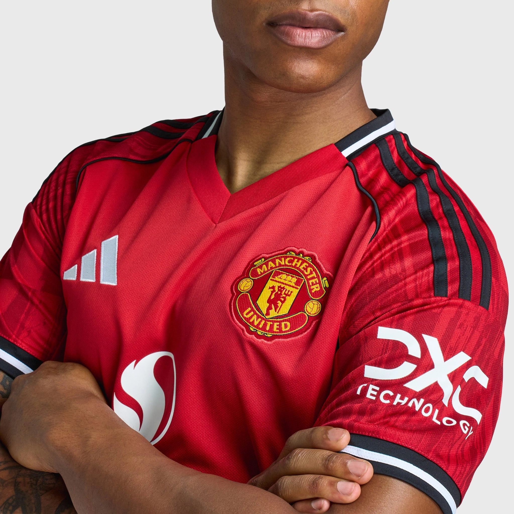 Flexible Use Finish - smooth adidas Manchester United 25/26 Home Jersey / MUFC Red
