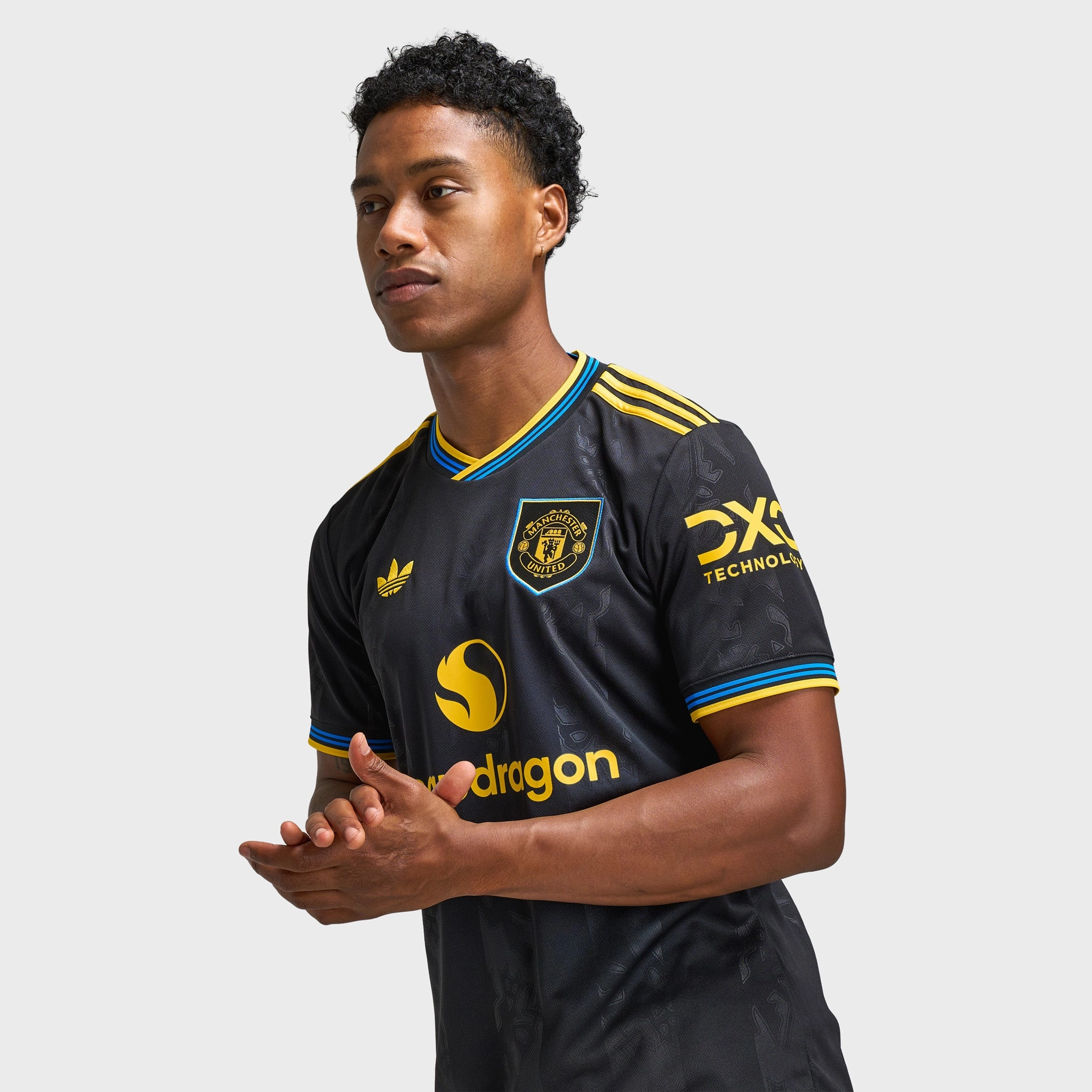 adidas Manchester United 25/26 Third Jersey / Black Cost effective Loss - reduced
