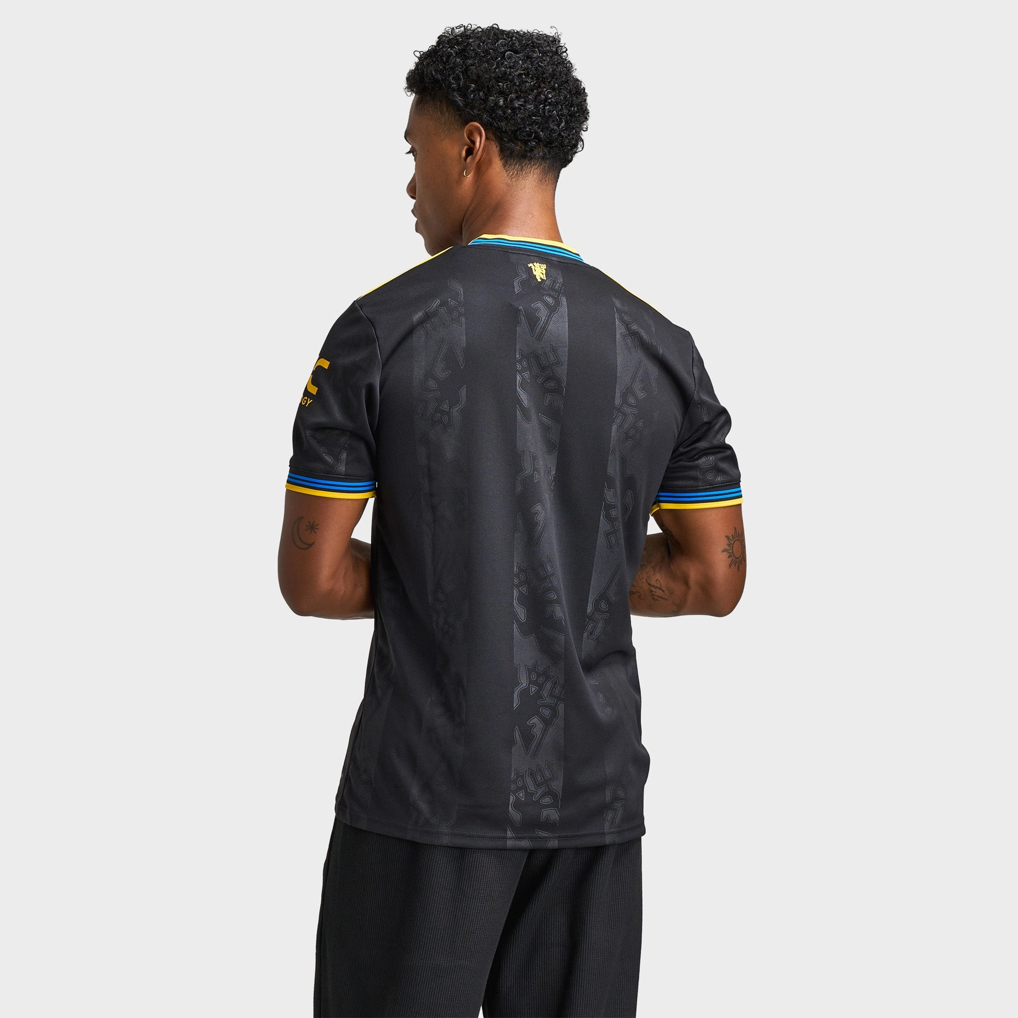 adidas Manchester United 25/26 Third Jersey / Black Long - term - usable Flexible Seams
