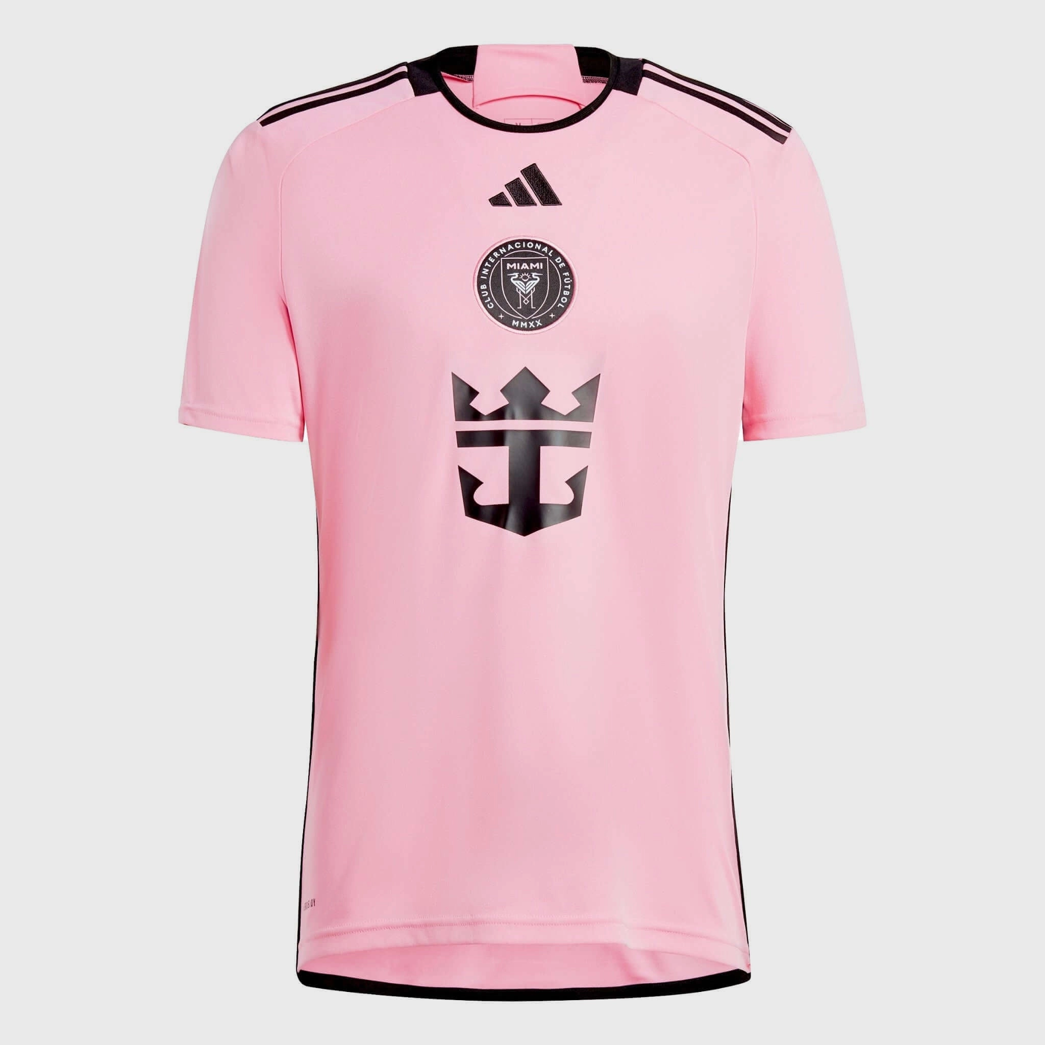 adidas Messi Inter Miami CF Home Jersey / Easy Pink Bound Hem