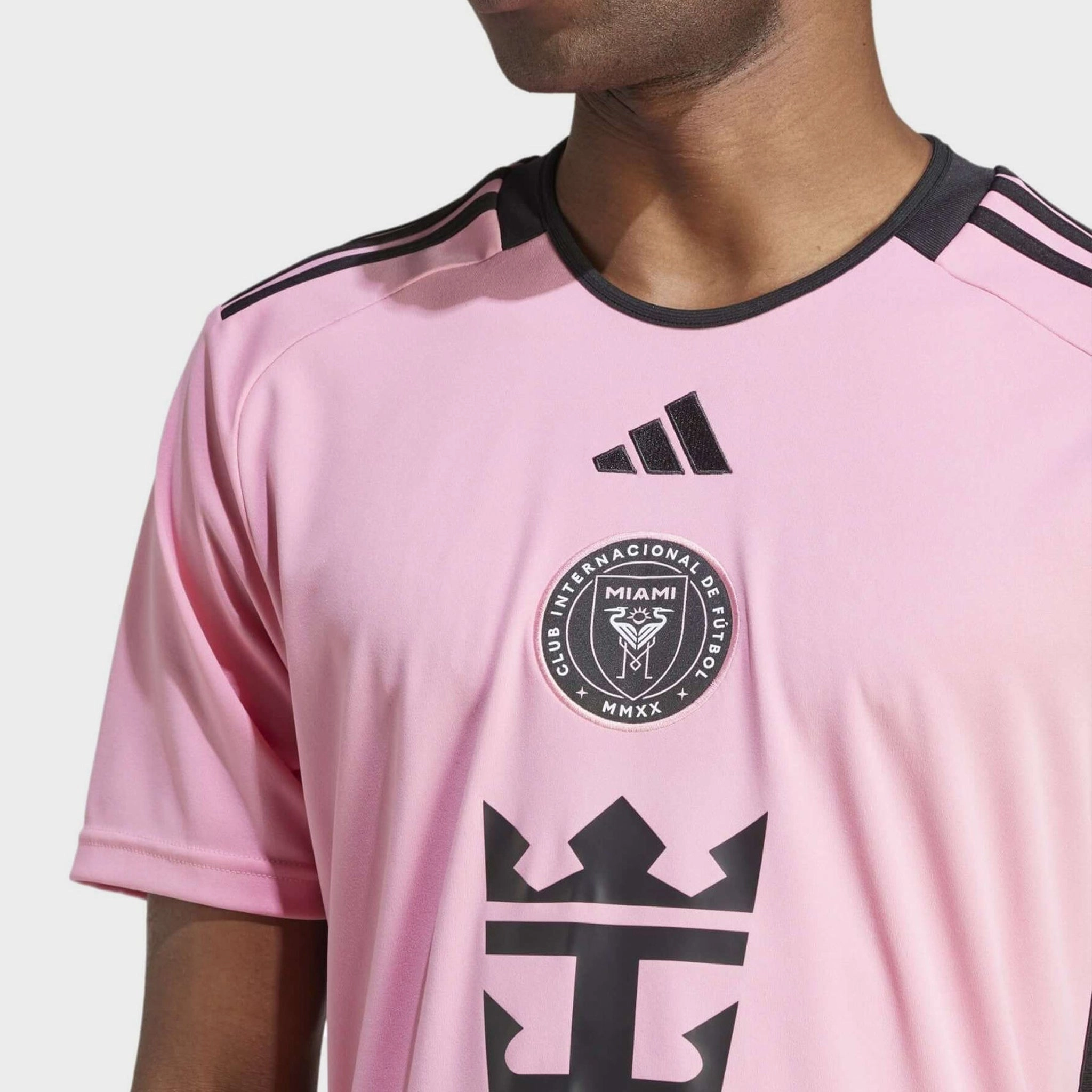 fresh feel adidas Messi Inter Miami CF Home Jersey / Easy Pink