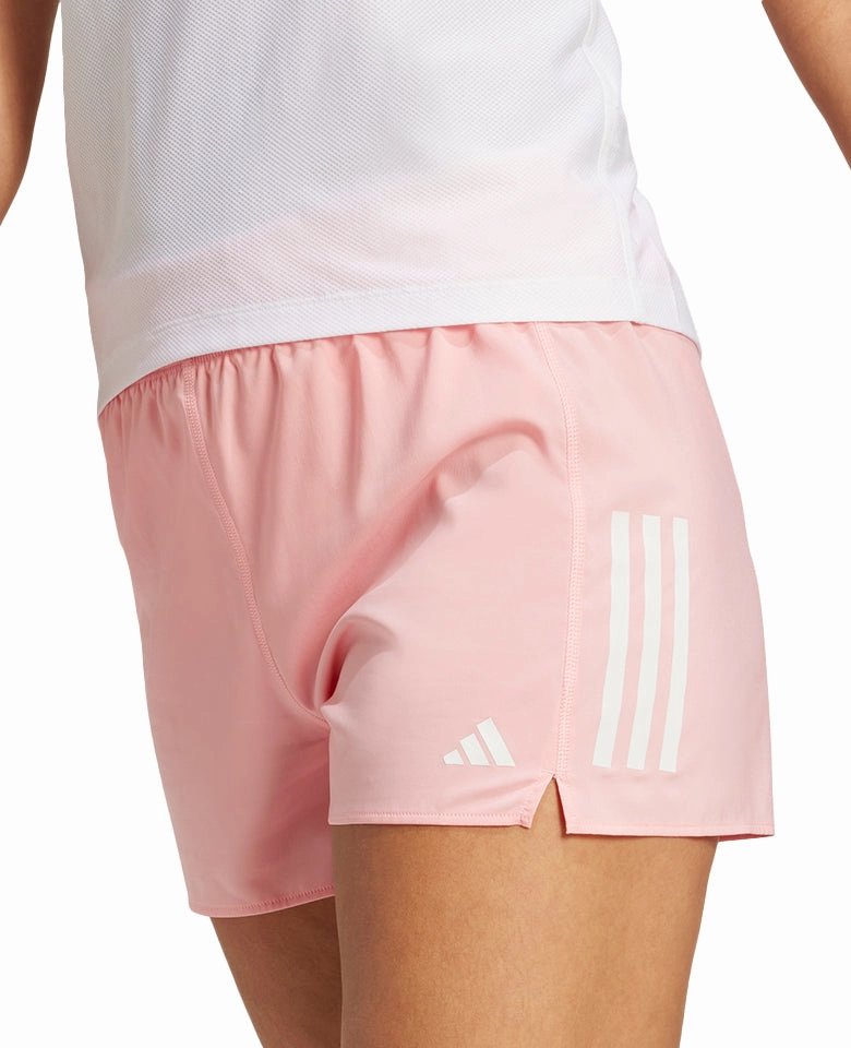 Flexible Stretch Design adidas Own The Run 3 Inch Womens Running Shorts - Pink