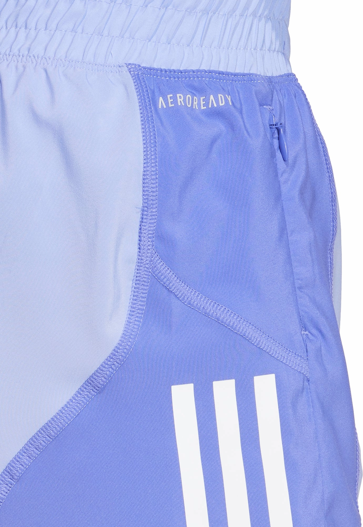 adidas Own The Run 4 Inch Womens Running Shorts - Blue quick-drying