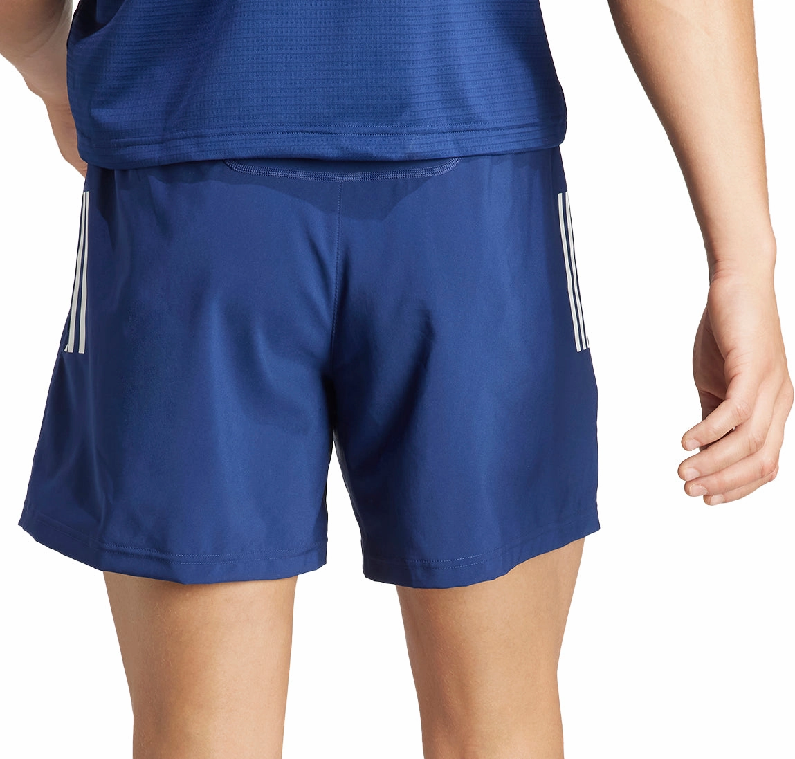 Team Spirit adidas Own The Run 5 Inch Mens Running Shorts - Blue