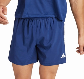 Breezy Comfort adidas Own The Run 5 Inch Mens Running Shorts - Blue