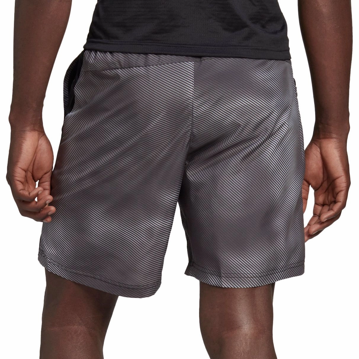 adidas Own The Run 9 Inch Mens Running Shorts - Grey Moisture Controlled Lining Zero Irritation Tags