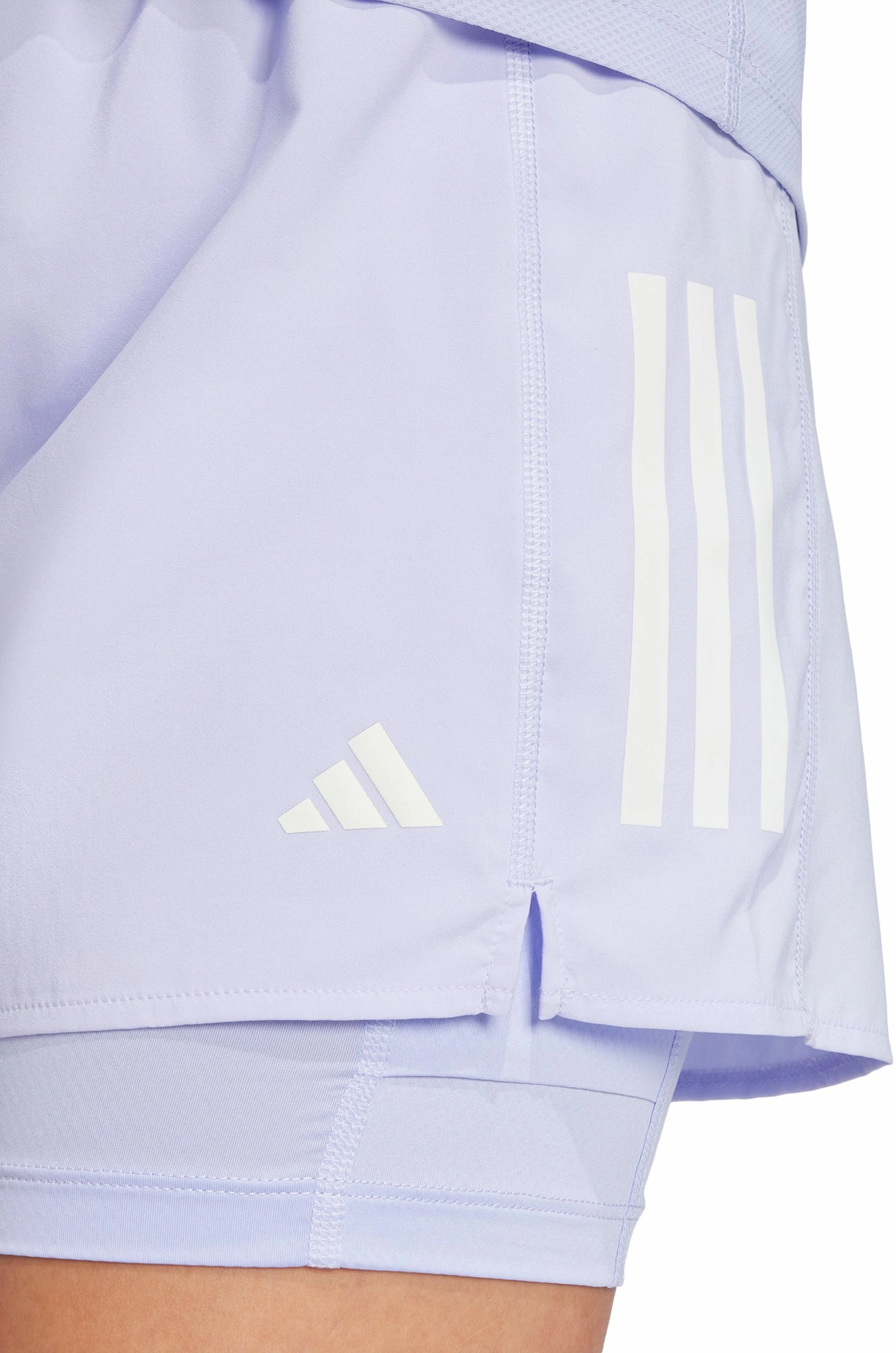 adidas Own The Run ClimaCool 2 In 1 Womens Running Shorts - Purple Beach Vacation artisanal quality