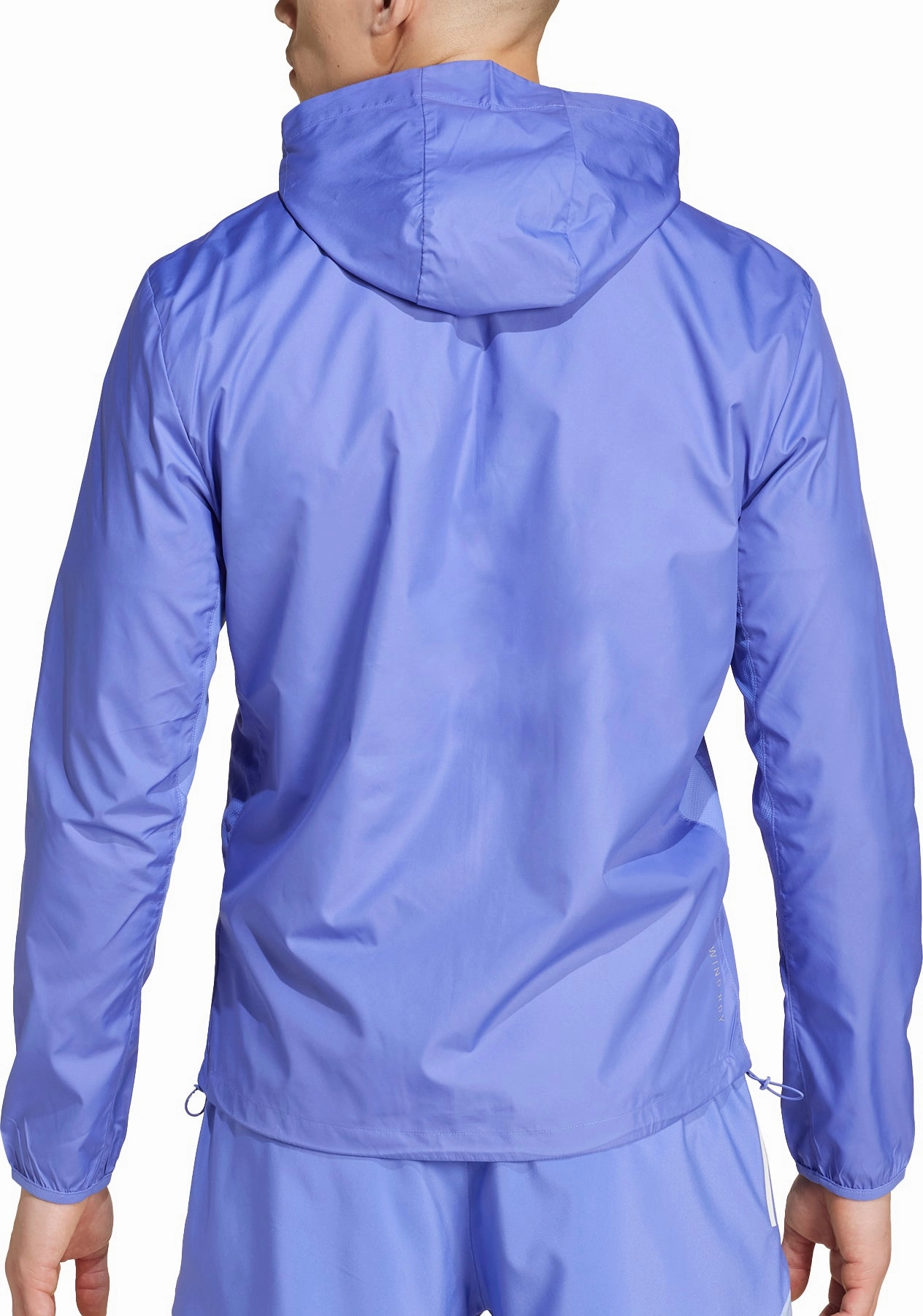 adidas Own The Run Mens Running Jacket - Blue Heat Reflective Tech