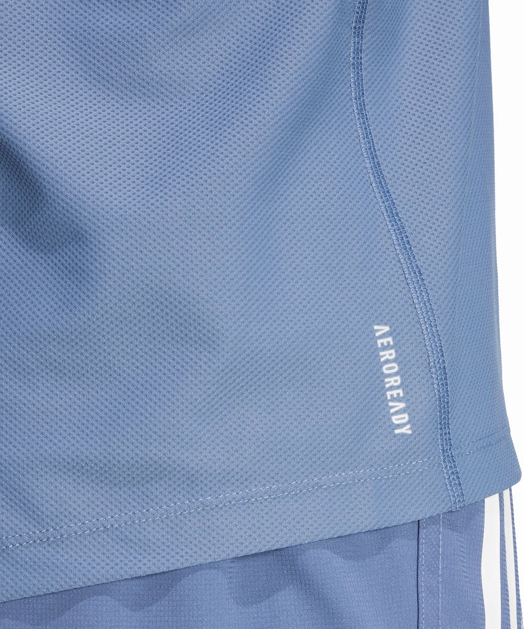 adidas Own The Run Mens Running Vest - Blue Soft Lining regular