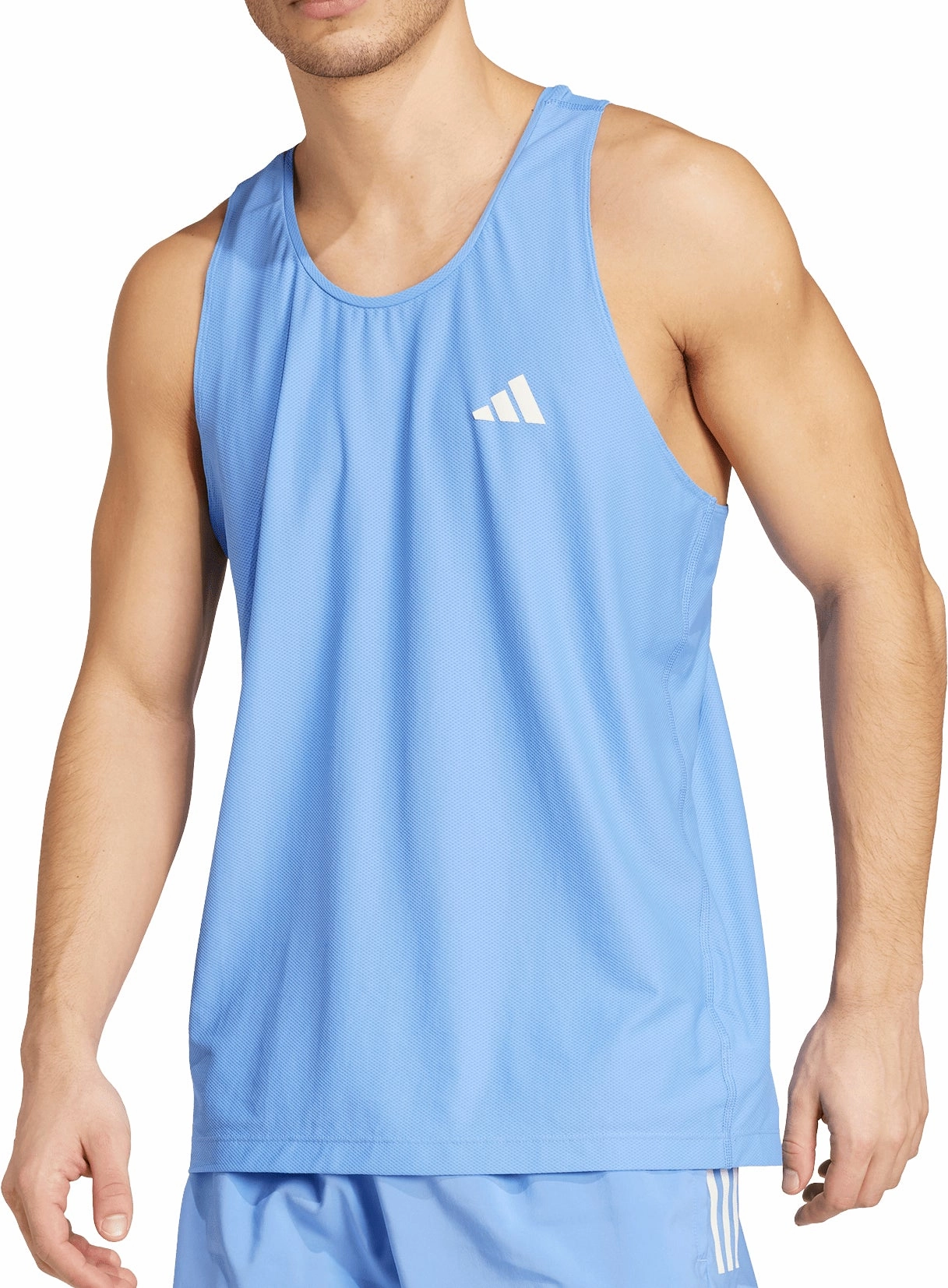 Comfort Apparel adidas Own The Run Mens Running Vest - Blue