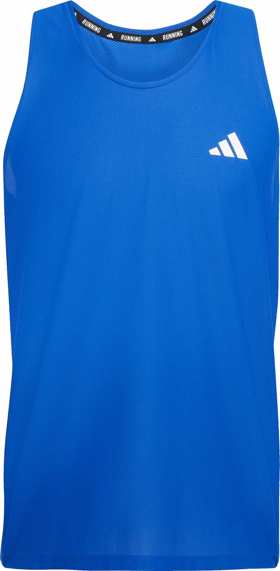 adidas Own The Run Mens Running Vest - Blue eco - friendly materials