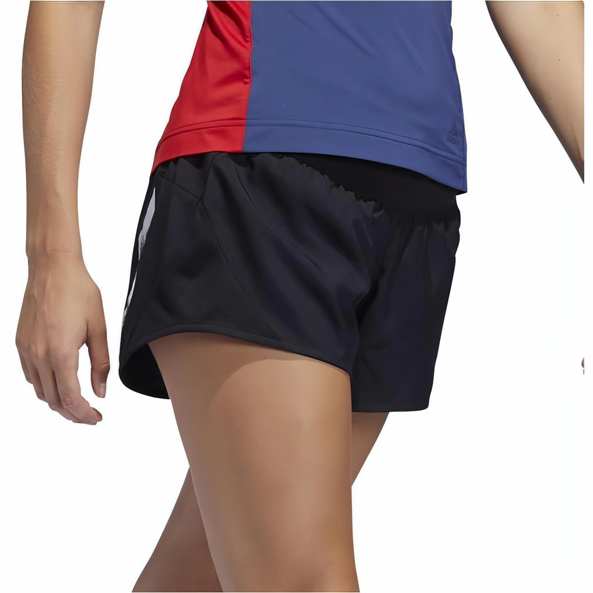 Free Movement adidas Run It 4 Inch Womens Running Shorts - Black