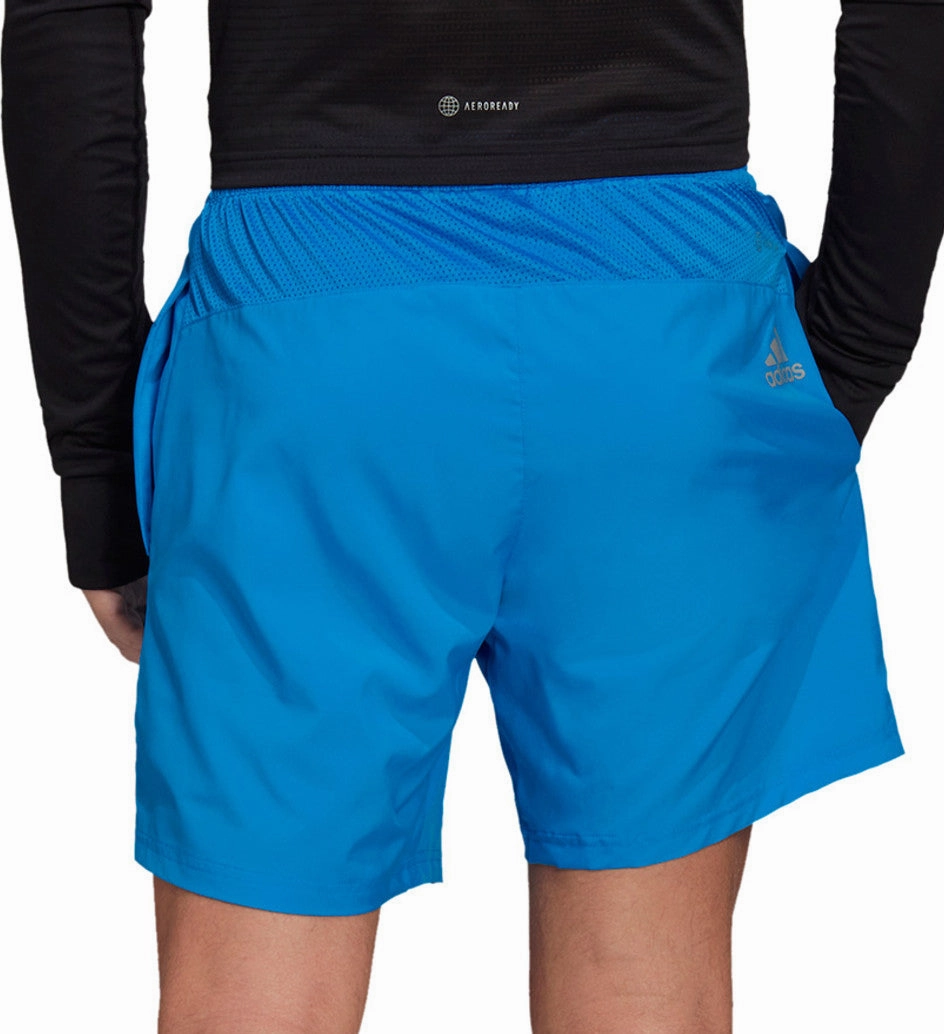 adidas Run It 5 Inch Mens Running Shorts - Blue Active Ready Everyday Ready