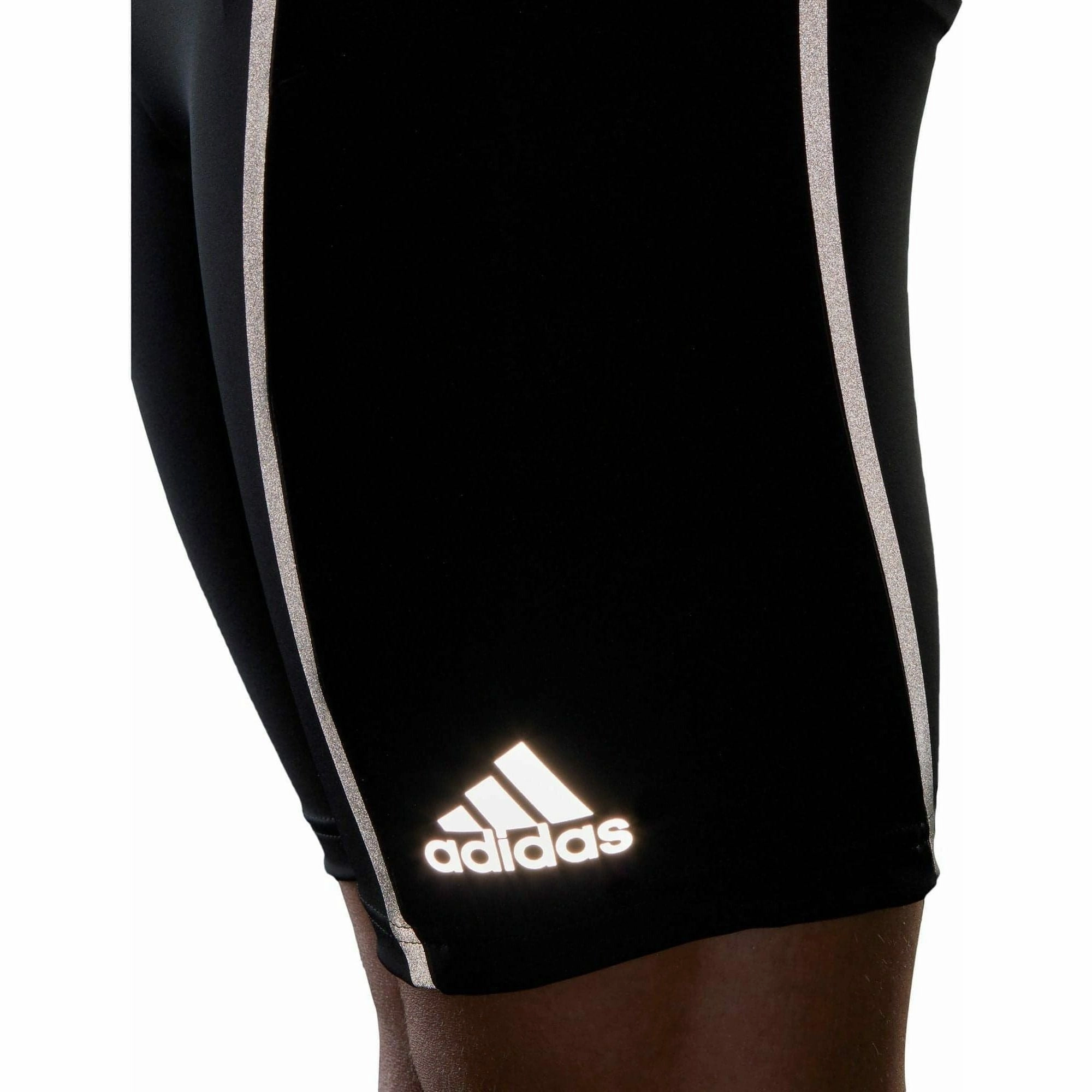 Work-clothes-feature adidas Saturday Mens Short Running Tights - Black