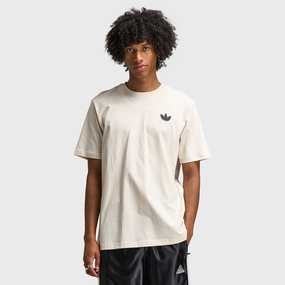 adidas Skeleton Graphic T-Shirt / Wonder White single - layer storage