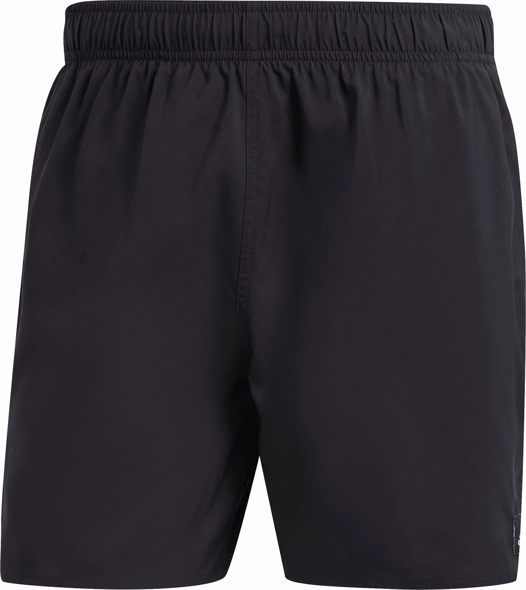 adidas Solid CLX Mens Swim Shorts - Black Hydrophobic Fabric Treatment UV Blocking Fabric