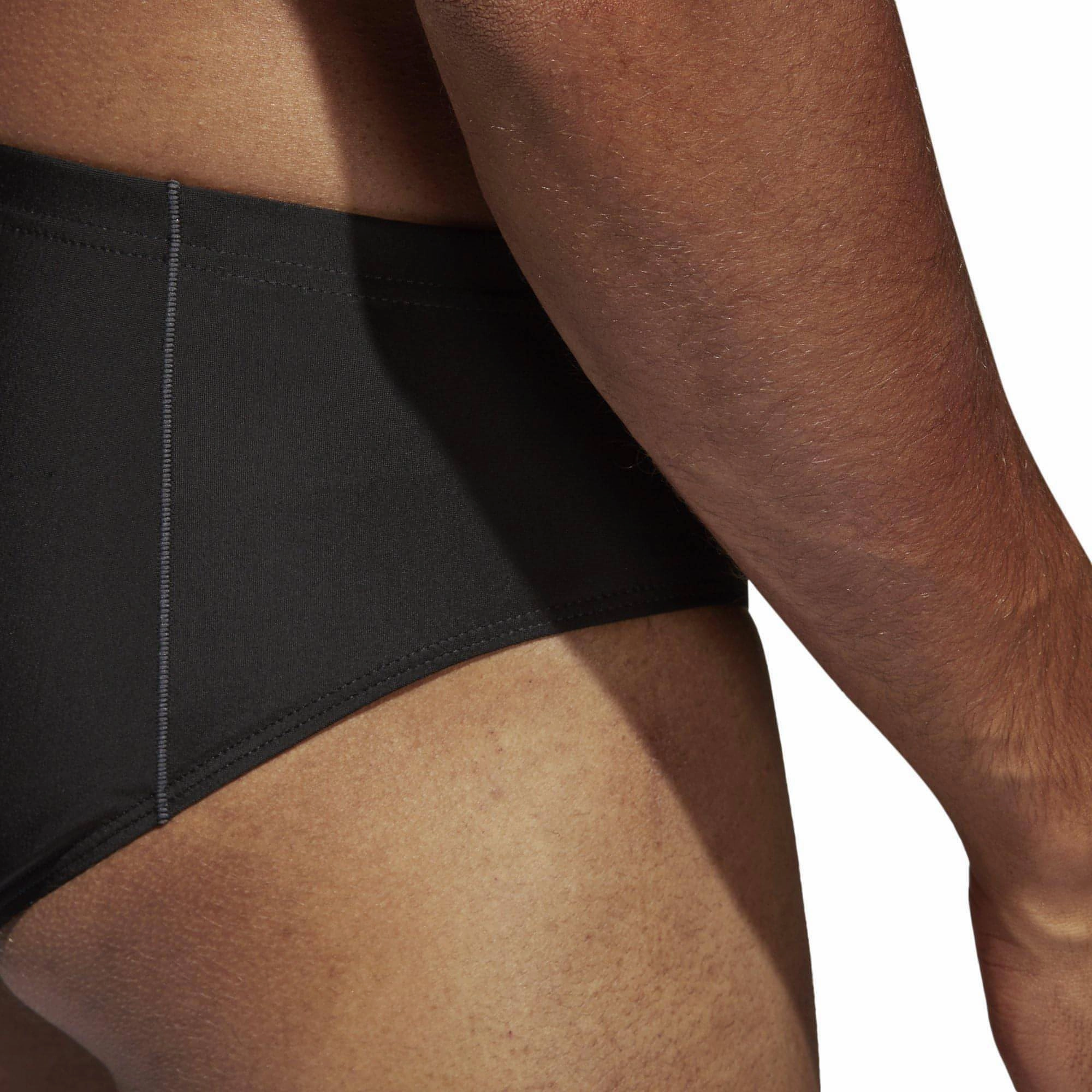 mesh ventilation adidas Solid Junior Swim Trunks - Black