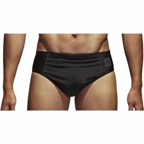 adidas Solid Junior Swim Trunks - Black Low Profile Stitching Fade Resistant Finish