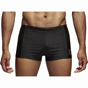 adidas Solid Swim Junior Boxer - Black Multi Strap Support