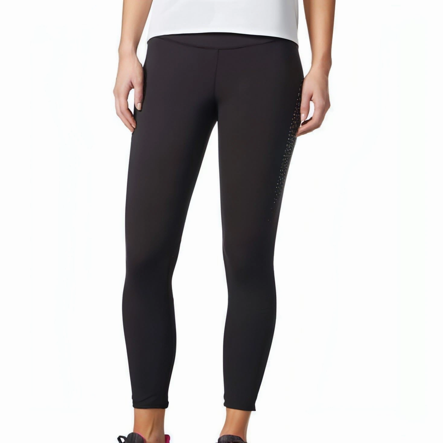 Warm-insulation-effect-attribute adidas Supernova Womens 7/8 Running Tights - Black