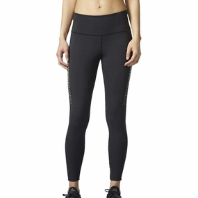 adidas Supernova Womens 7/8 Running Tights - Black Textured-design Semi-formal