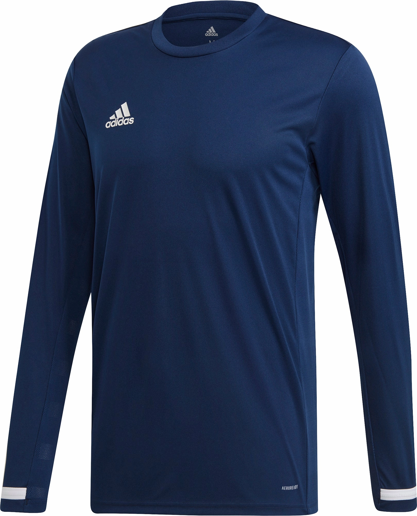 MultiFunctional Pockets adidas T19 Long Sleeve Mens Training Top - Blue