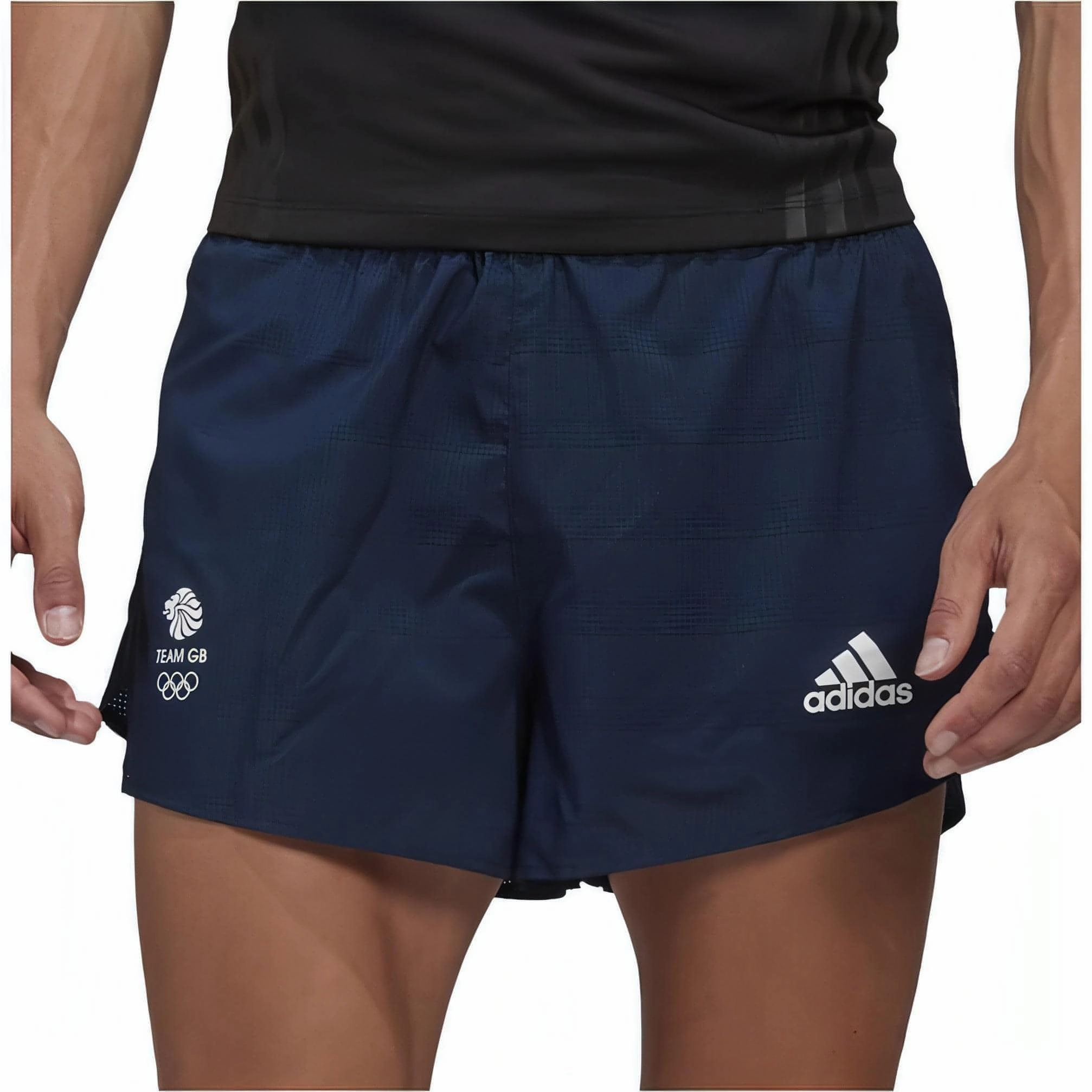 camisole adidas Team GB Mens Running Shorts - Navy