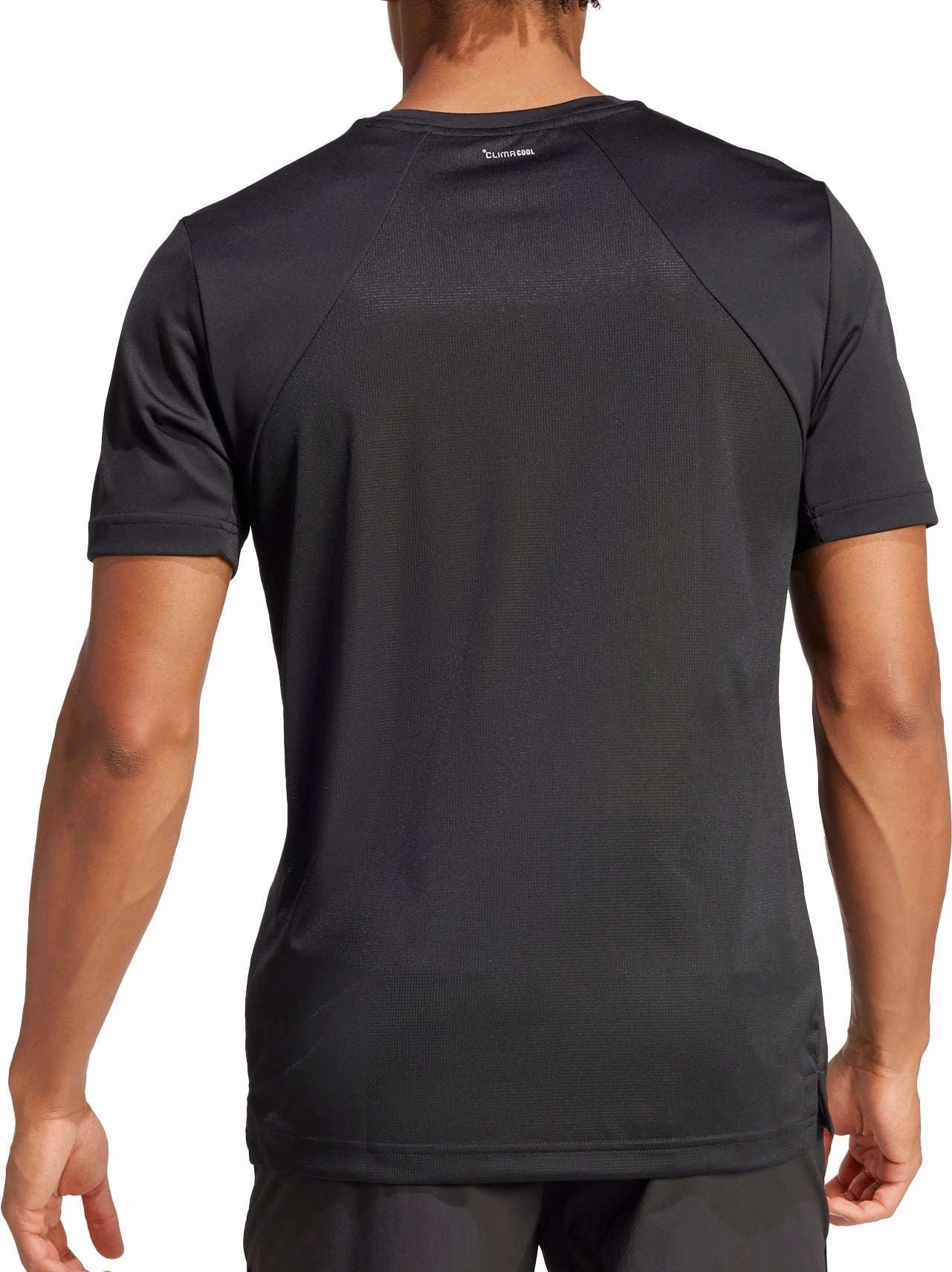 Wind Block Car Cool adidas Tech Apparel Short Sleeve Mens Training Top - Black
