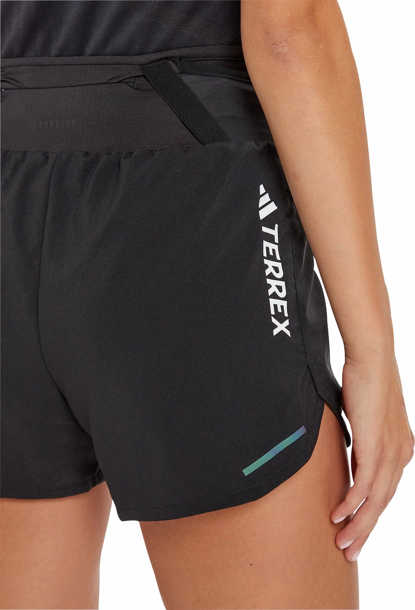 adidas Terrex Agravic 3 Inch Womens Running Shorts - Black Seamless construction