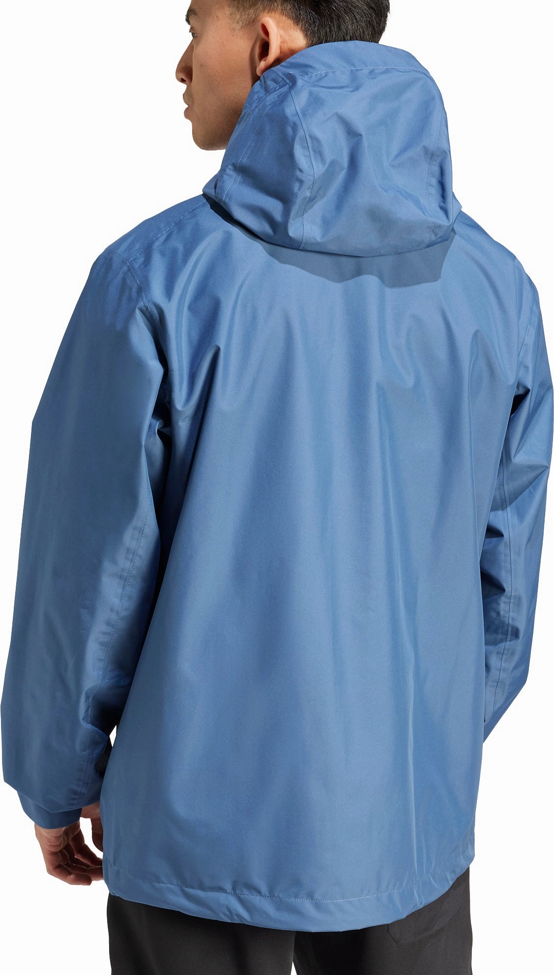 adidas Terrex Multi 2.5L Rain.RDY Mens Walking Jacket - Blue Flexible Fit Four Way Stretch Material