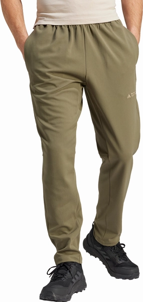 adidas Terrex Multi Knit Mens Walking Trousers - Green Gloss Free Texture NonRestrictiveCut