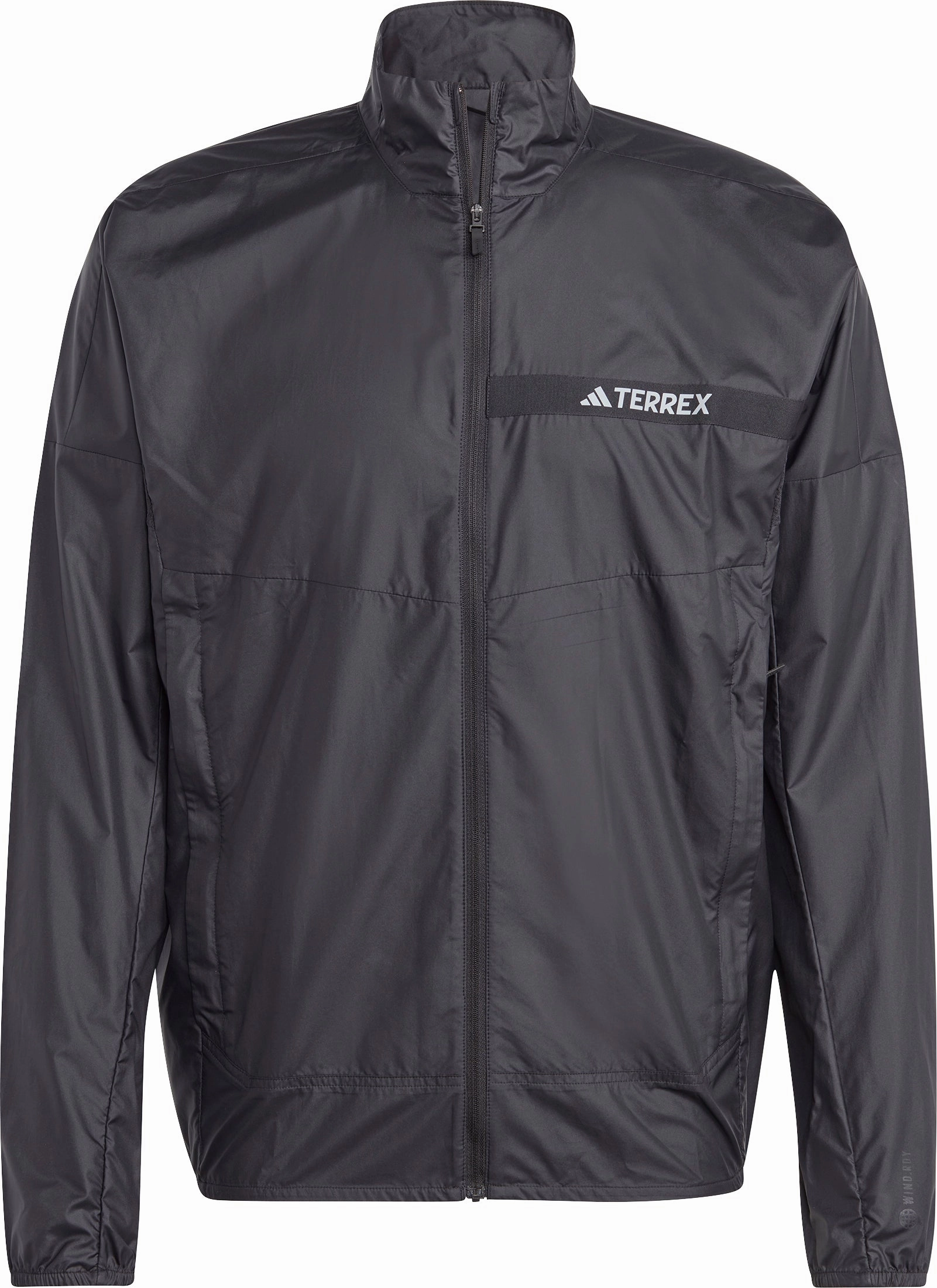 adidas Terrex Multi Wind Mens Running Jacket - Black Layer Ready Tweezers