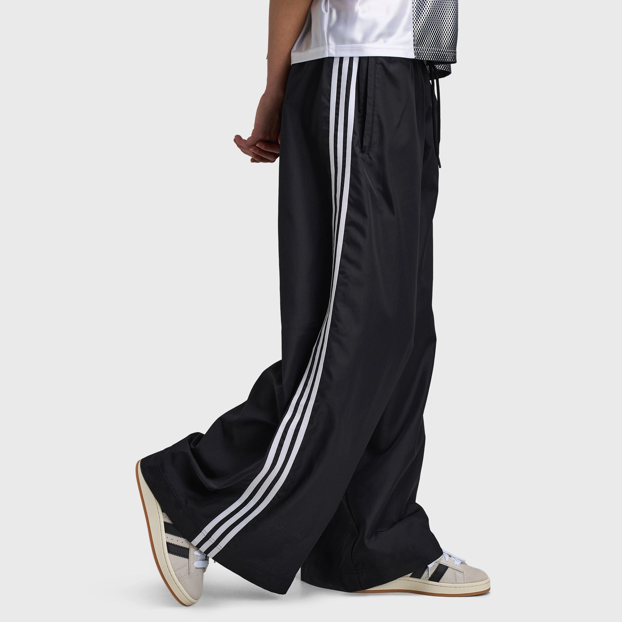 QuickRecovery Stretch Material adidas Women's Adilenium Season 3 Oversized Track Pants / Black