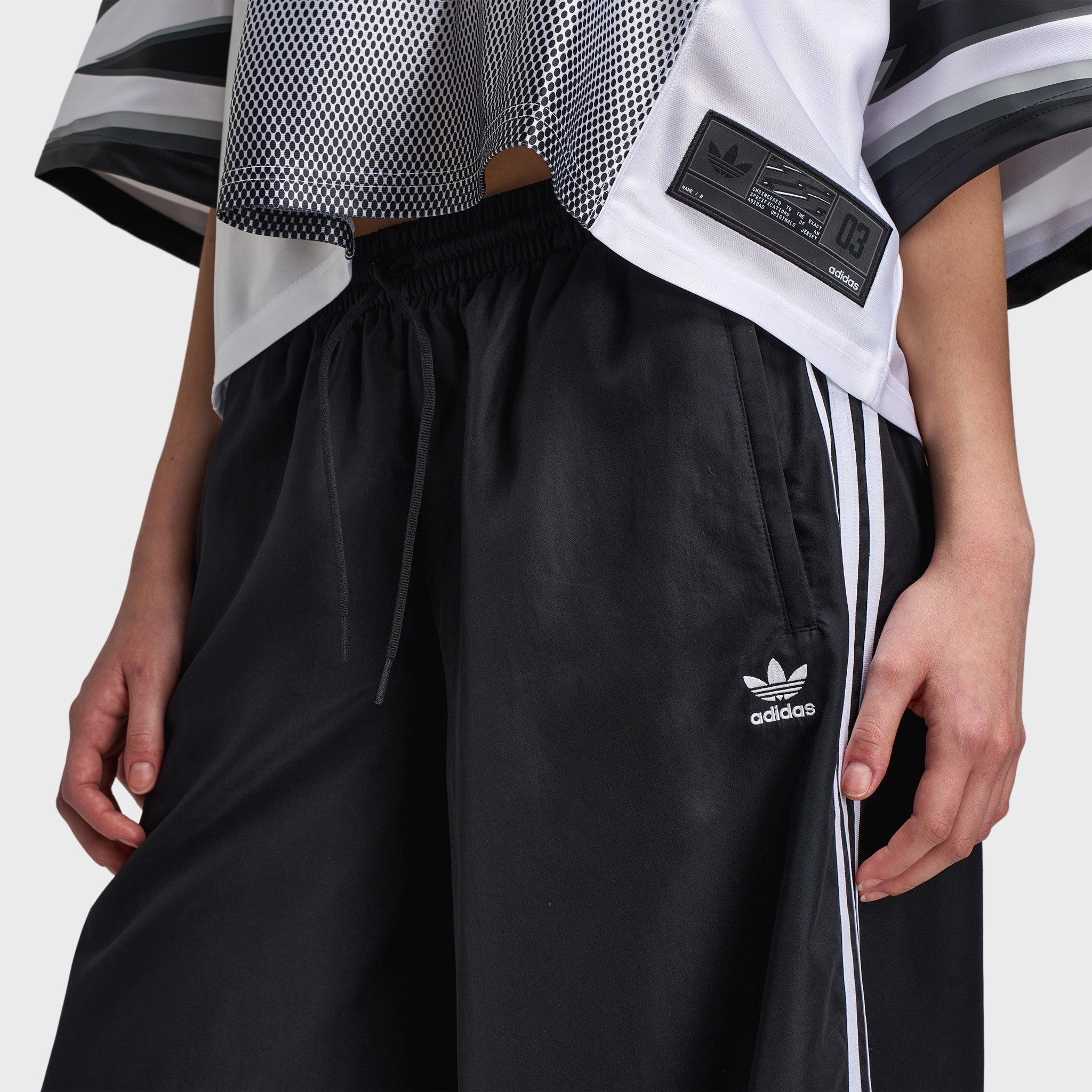 clearance adidas Women's Adilenium Season 3 Oversized Track Pants / Black