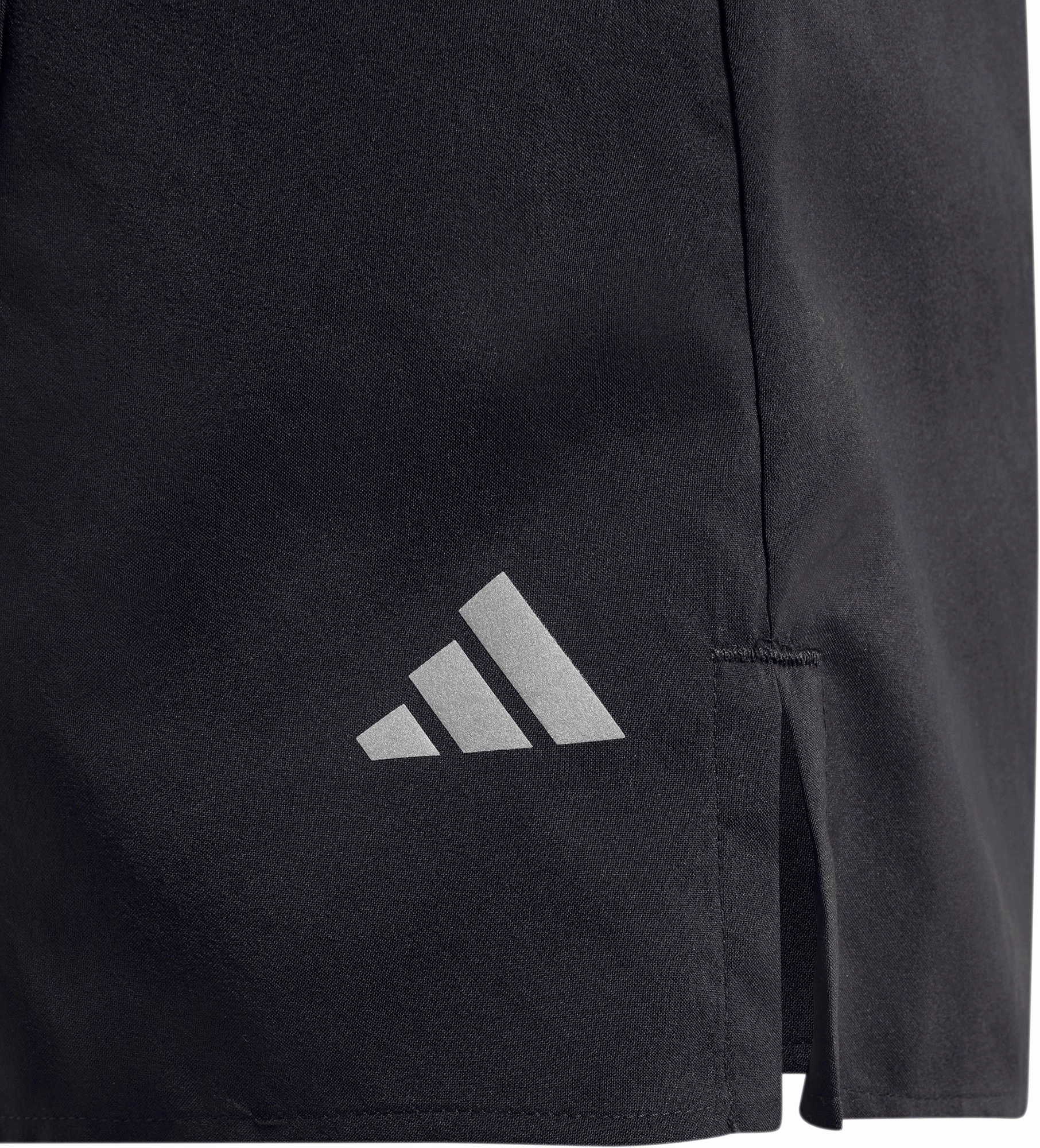 adidas Woven Junior Running Shorts - Black Stretch waistband