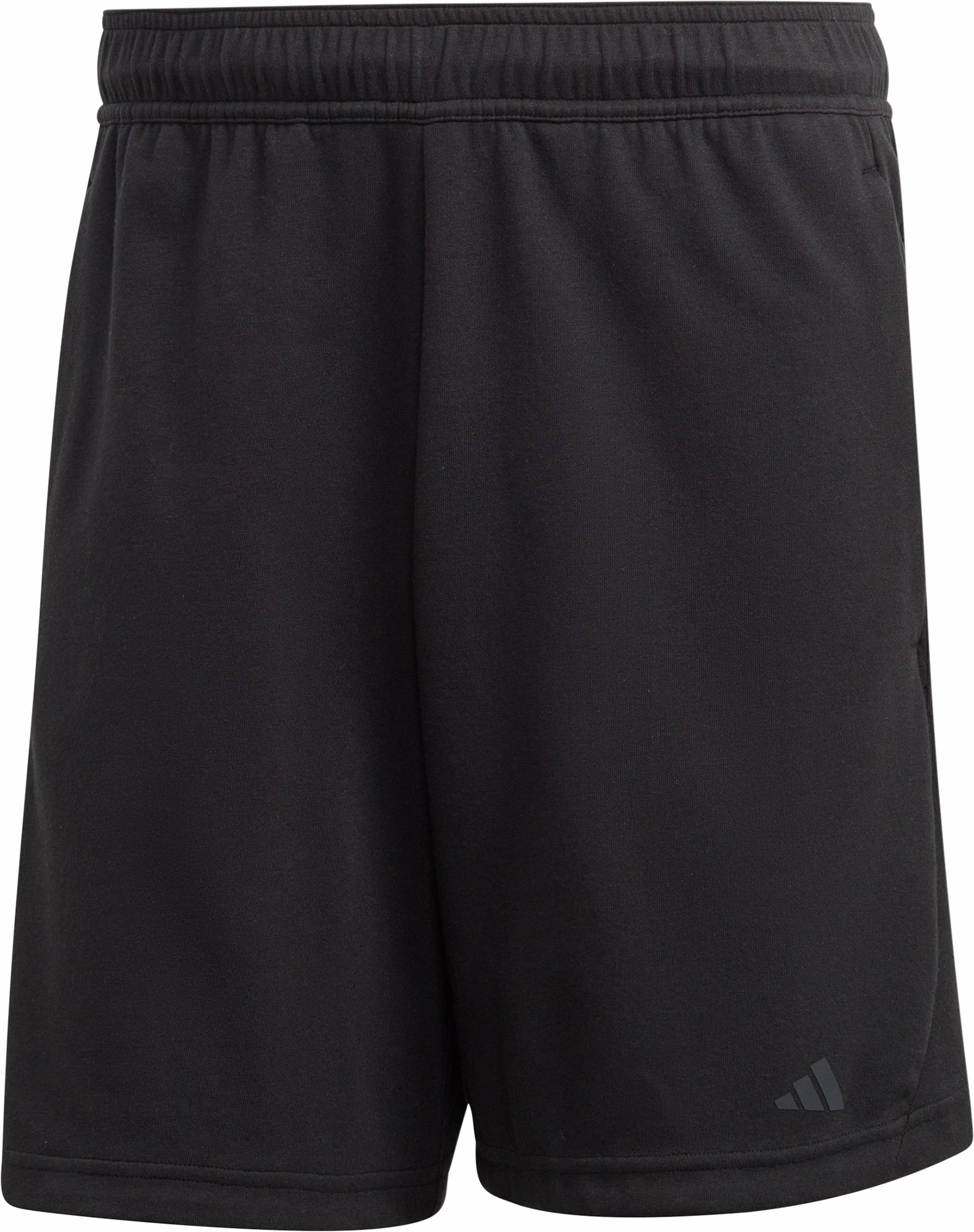 Sharp Edge clean look adidas Yoga Base 7 Inch Mens Training Shorts - Black