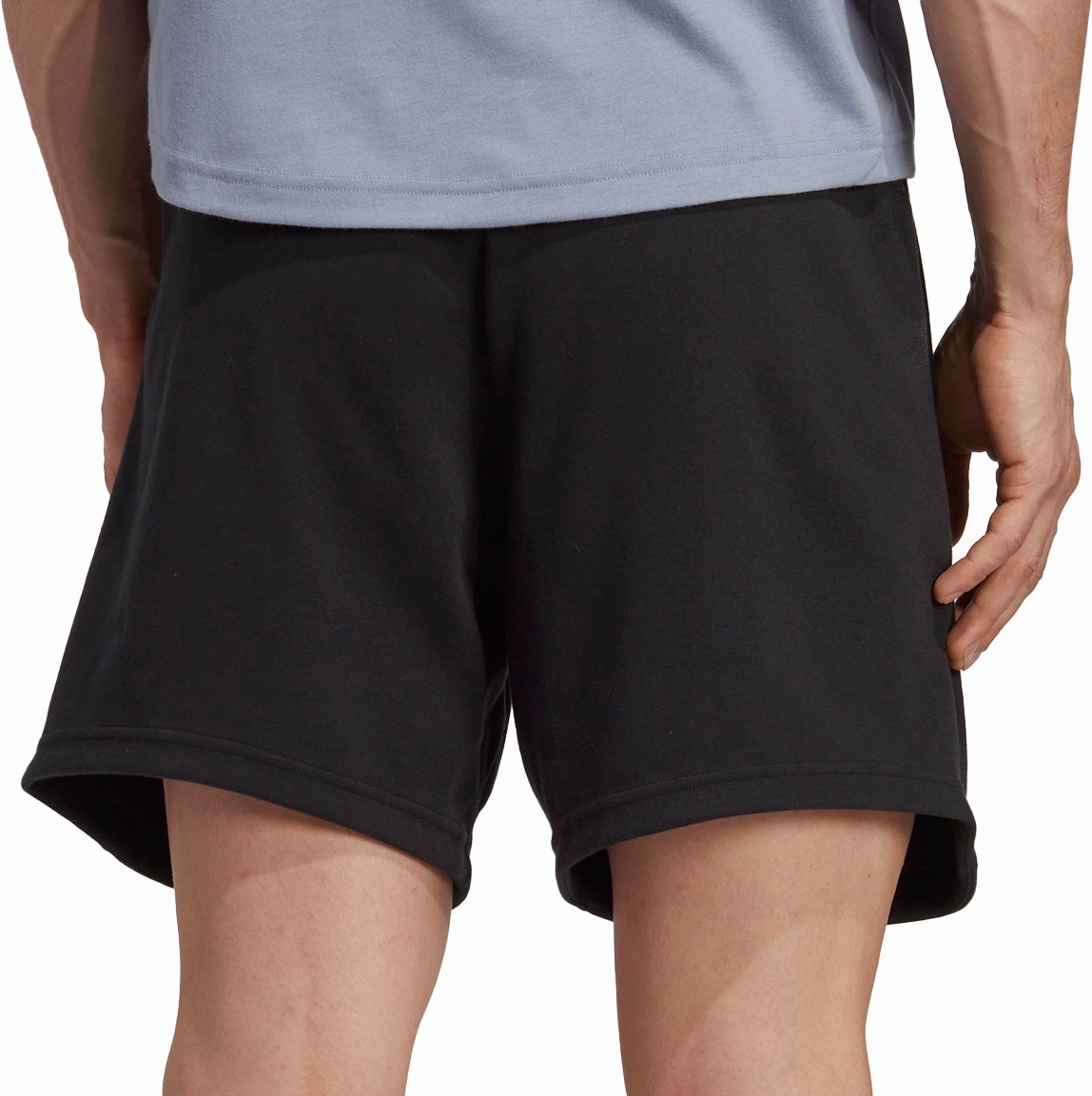 adidas Yoga Base 7 Inch Mens Training Shorts - Black Reflective accents