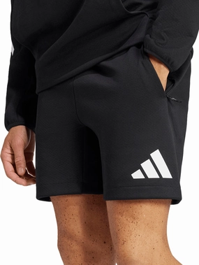adidas Z.N.E Mens Training Shorts - Black AntiPillingTechnology EcoFriendlyDye