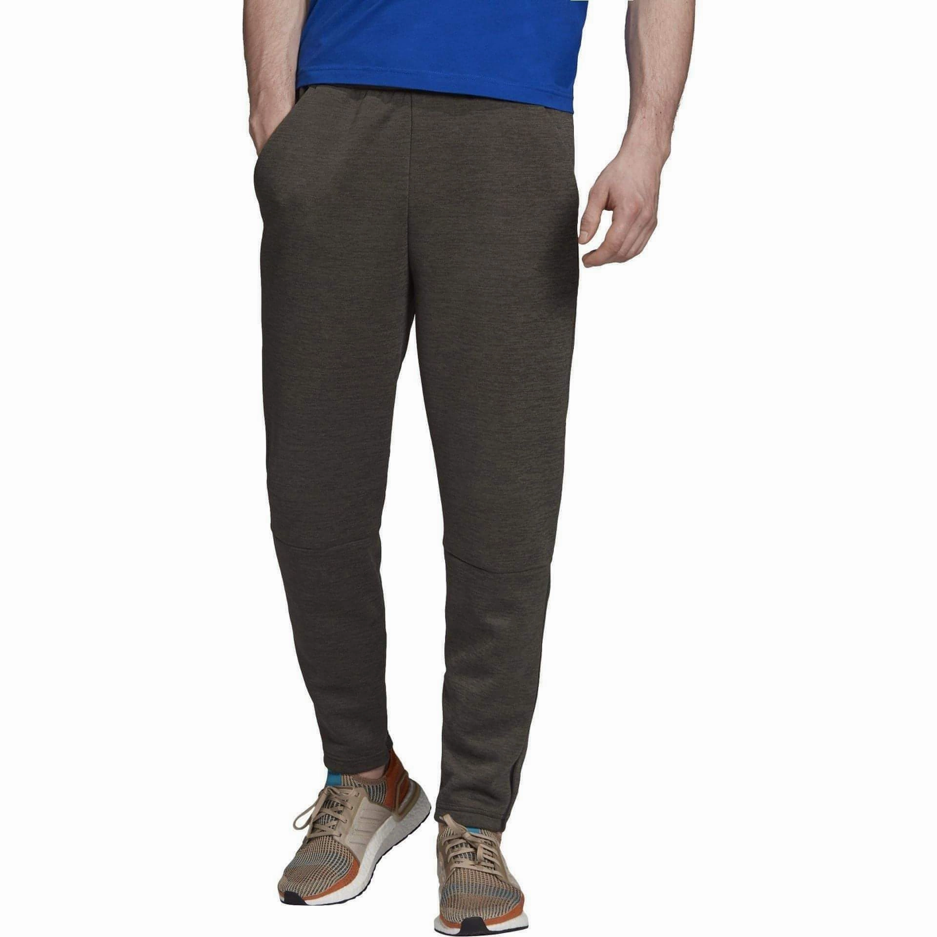 adidas Z.N.E Tapered Mens Trackpants - Green SoftTouchFinish