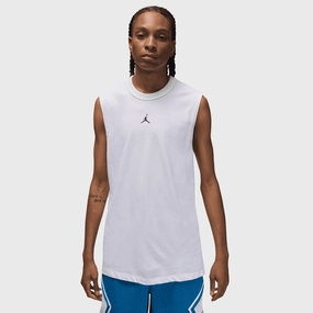 Jordan Sport Dri-FIT Sleeveless T-Shirt White / Black Outdoor Lightness AntiPilling Surface