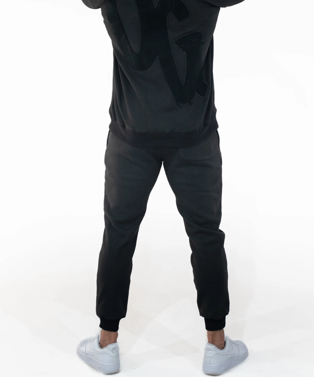UNDRGROUND ??Moving In Silence?? Trackpants (Black) Sharp Cut
