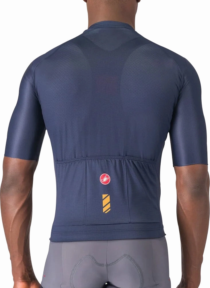 brand venue Castelli Unlimited Entrata 3 Short Sleeve Mens Cycling Jersey - Blue