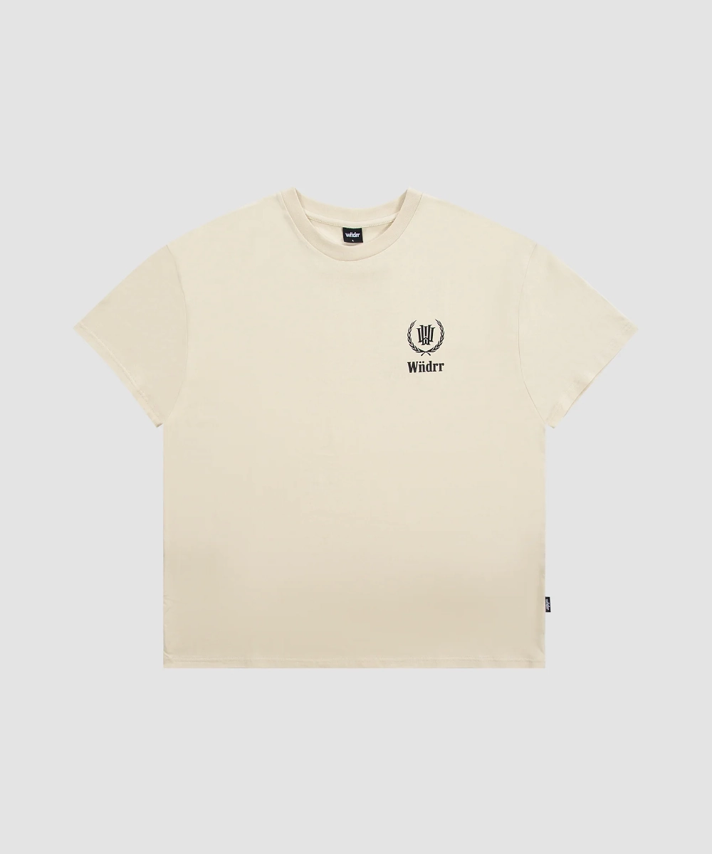 Still Soul Busy Glow WNDRR Archive SMU Box Fit Tee (Tan)