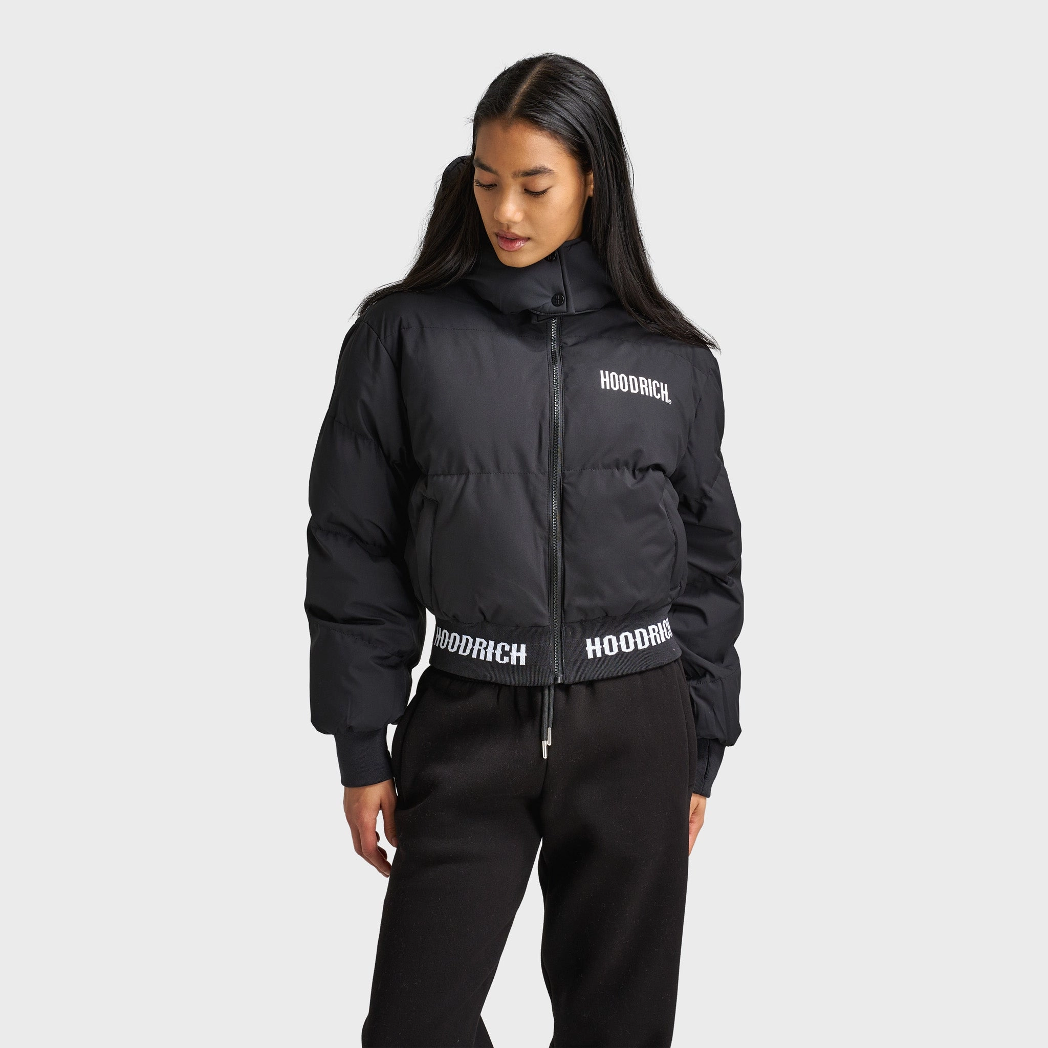 Secure Chest Pocket Hoodrich Women's Ari V2 Jacket / Black