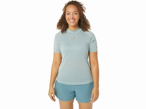 SnagFreeKnit Asics Women's Nagino Run SS Top